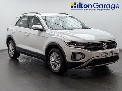 White Used 2022 VW T-Roc S SUV | £15,650 (Fair price)