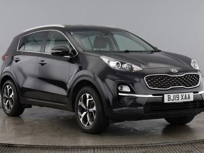 Used Kia Sportage 130 HP (95 kW) 2019 Black SUV