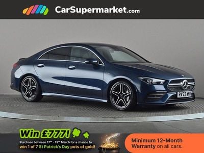Used Mercedes CLA35 AMG 2022 Blue Coupe
