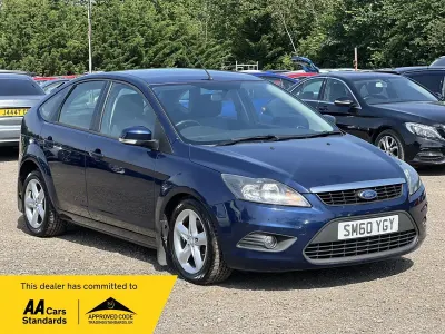 Used Ford Focus Zetec 2011 Blue Hatchback