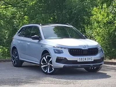 Used Skoda Kamiq Monte Carlo 116 HP (85 kW) 2024 Silver SUV