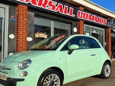 Used Fiat 500 Lounge 69 HP (50 kW) 2014 Green Hatchback