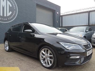 Used Seat Leon FR 125 HP (91 kW) 2018 Black Hatchback