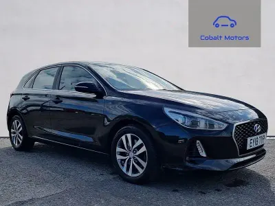 Begagnad Hyundai i30 SE 140 HK (102 kW) 2018 Svart Halvkombi