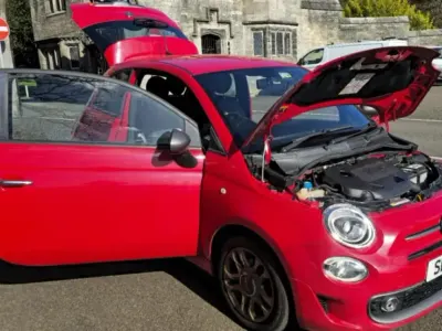 Usado Fiat 500 S 85 HP (62 kW) 2017 Vermelho Citadino