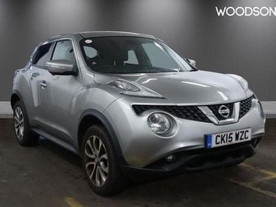 Silver Used 2015 Nissan Juke Tekna SUV | £6,850 (Fair price)