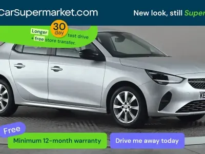 Usado Vauxhall Corsa Design Edition 75 HP (55 kW) 2023 Cinzento Citadino