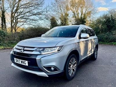 Silver Used 2017 Mitsubishi Outlander SUV | £9,995 (Good price)