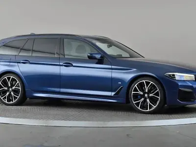 Used BMW 520 M Sport 184 HP (135 kW) 2022 Blue Sedan