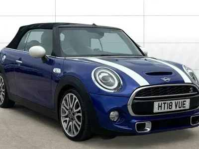 Used Mini Cooper S Cabriolet 192 HP (141 kW) 2018 Blue Cabriolet