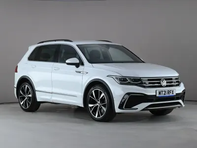 Used VW Tiguan R-line 150 HP (110 kW) 2021 White SUV
