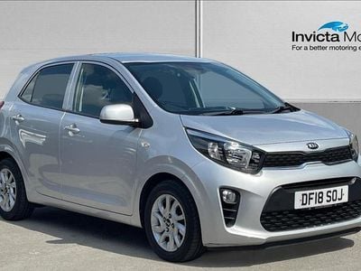 Used Kia Picanto 83 HP (61 kW) 2018 Silver Hatchback