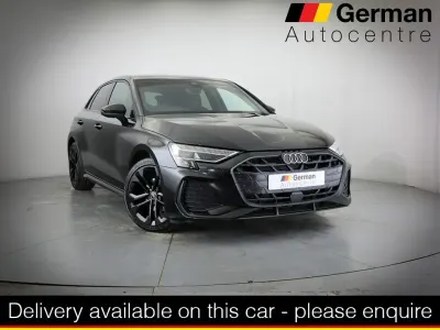 Used Audi A3 Sportback S-Line 150 HP (110 kW) 2024 Black Hatchback