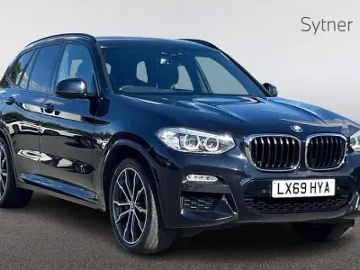 Used BMW X3 M Sport 190 HP (139 kW) 2019 Black SUV