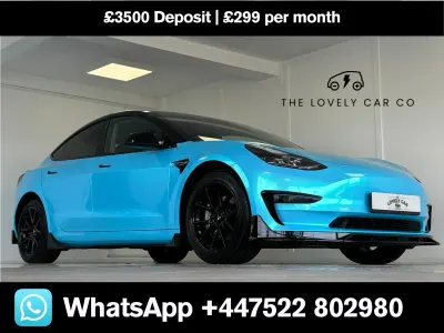 Used Tesla Model 3 Standard Range Plus 366 kW (498 HP) 2021 Black Sedan