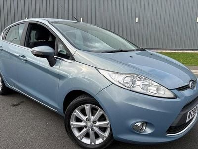 Used Ford Fiesta Zetec 94 HP (69 kW) 2009 Blue Hatchback