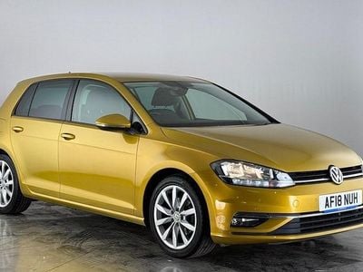 Used VW Golf VII GT 150 HP (110 kW) 2018 Yellow Hatchback