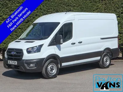 Used Ford Transit 130 HP (95 kW) 2023 White Van