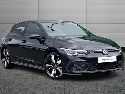 Used VW Golf VIII GTD 200 HP (147 kW) 2021 Black Hatchback