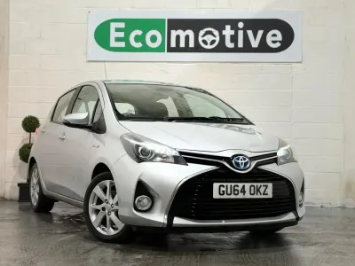 Second-hand Toyota Yaris Hybrid 2014 Argintiu Hatchback
