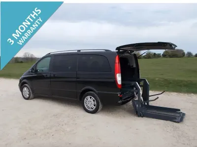 Used Mercedes Viano 115 HP (84 kW) 2009 Black MPV