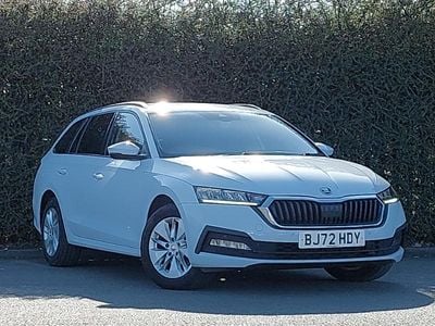 Used Skoda Octavia SE Technology 110 HP (80 kW) 2023 White Estate