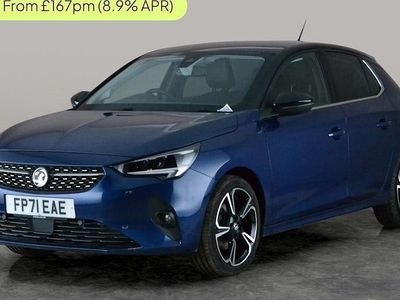 Used Vauxhall Corsa Elite 102 HP (75 kW) 2021 Blue Hatchback