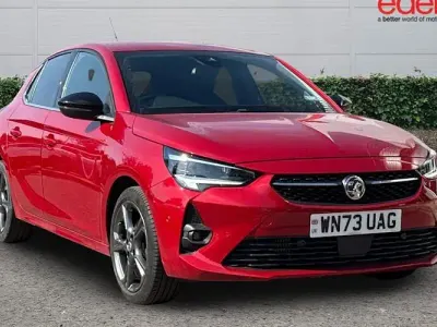 Used Vauxhall Corsa Ultimate 101 HP (74 kW) 2023 Red Hatchback
