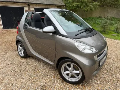 Used Smart ForTwo Cabrio Passion 71 HP (52 kW) 2011 Grey Cabriolet