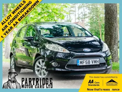 Używany Ford Fiesta Zetec 2008 Czarny Hatchback
