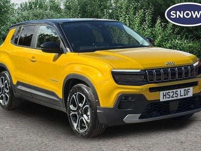 New Jeep Avenger Summit 101 HP (74 kW) 2025 Yellow SUV