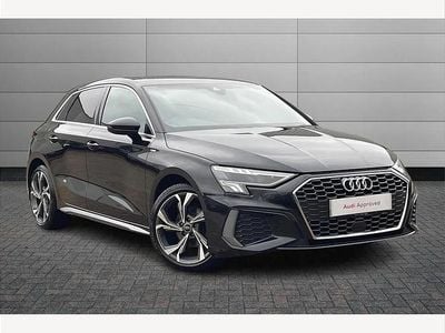 Used Audi A3 S-Line 110 HP (80 kW) 2024 Mythos black Hatchback
