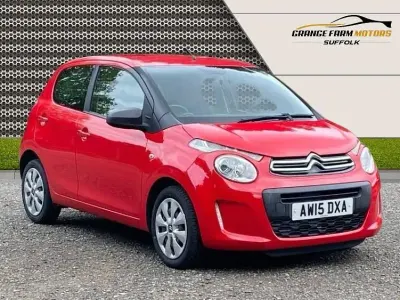 Used Citroën C1 Feel 68 HP (50 kW) 2015 Red Hatchback