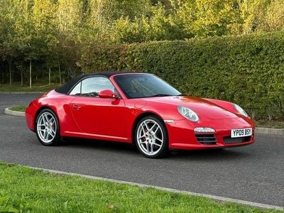 Used Porsche 911 Carrera 4S Cabriolet 2009 Red Cabriolet