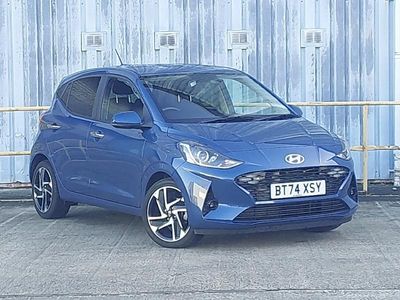 Blue Used 2025 Hyundai i10 Premium Hatchback | £15,998 (Fair price)