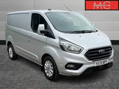 Used Ford Transit Custom Limited 130 HP (95 kW) 2020 Silver Van