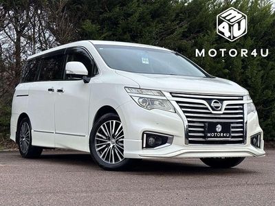 White Used 2015 Nissan Elgrand MPV | £11,990 (A bit pricey)