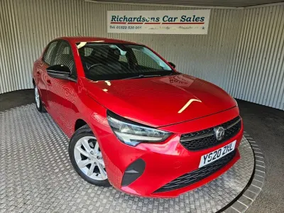 Used Vauxhall Corsa S 100 HP (73 kW) 2020 Red Hatchback