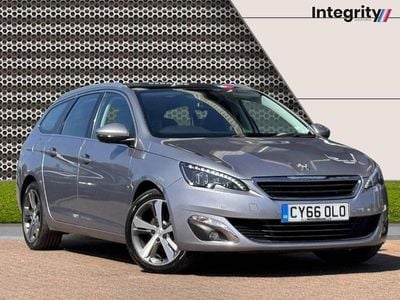Begagnad Peugeot 308 SW Allure 130 HK (95 kW) 2017 Grå Kombi