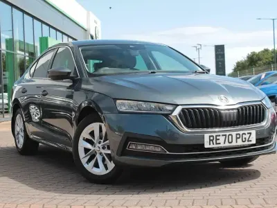 Used Skoda Octavia SE L First Edition 150 HP (110 kW) 2020 Quartz grey metallic Hatchback