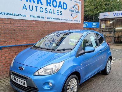 Blue Used 2015 Ford Ka Zetec Hatchback | £4,295 (Fair price)