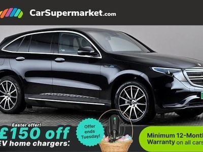 Used Mercedes EQC400 AMG line 300 kW (408 HP) 2022 Black SUV