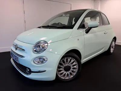 Used Fiat 500 Lounge 69 HP (50 kW) 2018 Green Hatchback