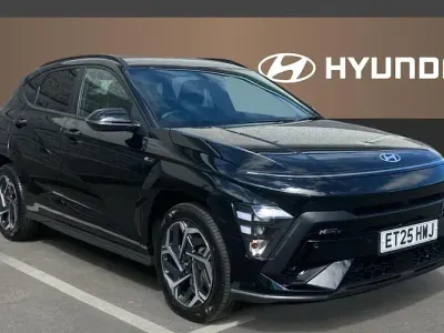 Used Hyundai Kona N Line 138 HP (101 kW) 2025 Black SUV