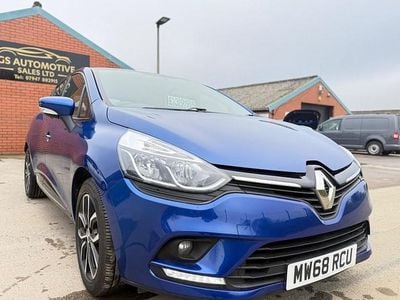 Used Renault Clio IV Play 90 HP (66 kW) 2018 Blue Hatchback