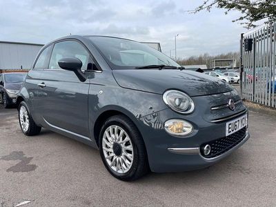 Used Fiat 500 Lounge 69 HP (50 kW) 2017 Grey Hatchback