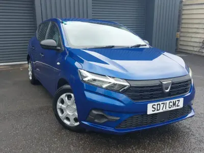Używany Dacia Sandero Essentiel 67 KM (49 kW) 2021 Niebieski Hatchback