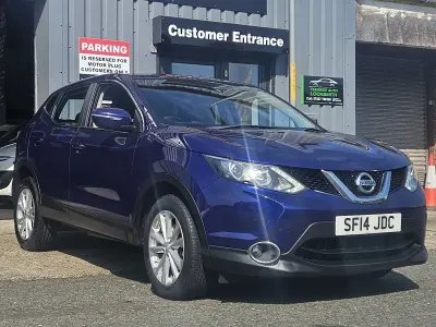 Used Nissan Qashqai Acenta 116 HP (85 kW) 2014 Blue SUV