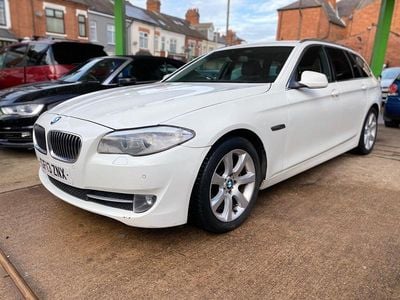 White Used 2013 BMW 520 Comfort Edition Estate | £3,795