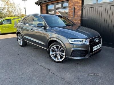 Begagnad Audi Q3 S-line plus 150 HK (110 kW) 2017 Grå SUV